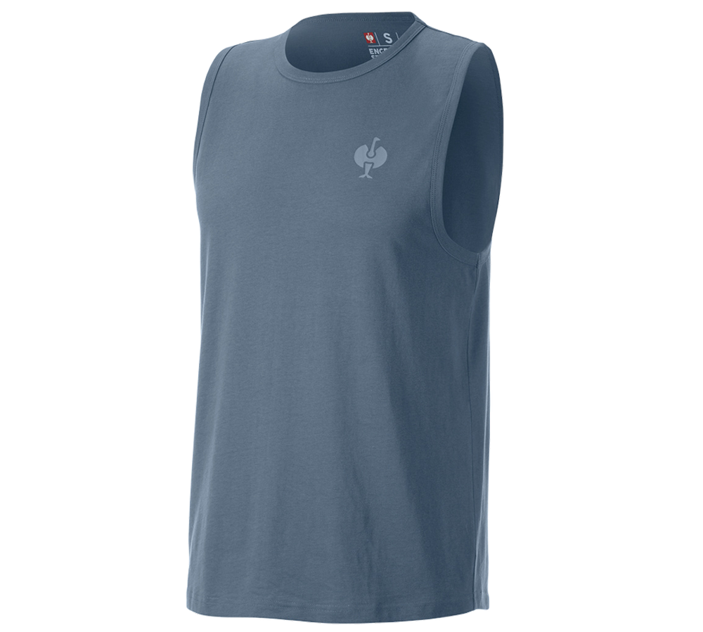 Trička, svetry & košile: Atletické tričko e.s.iconic + oxidově modrá