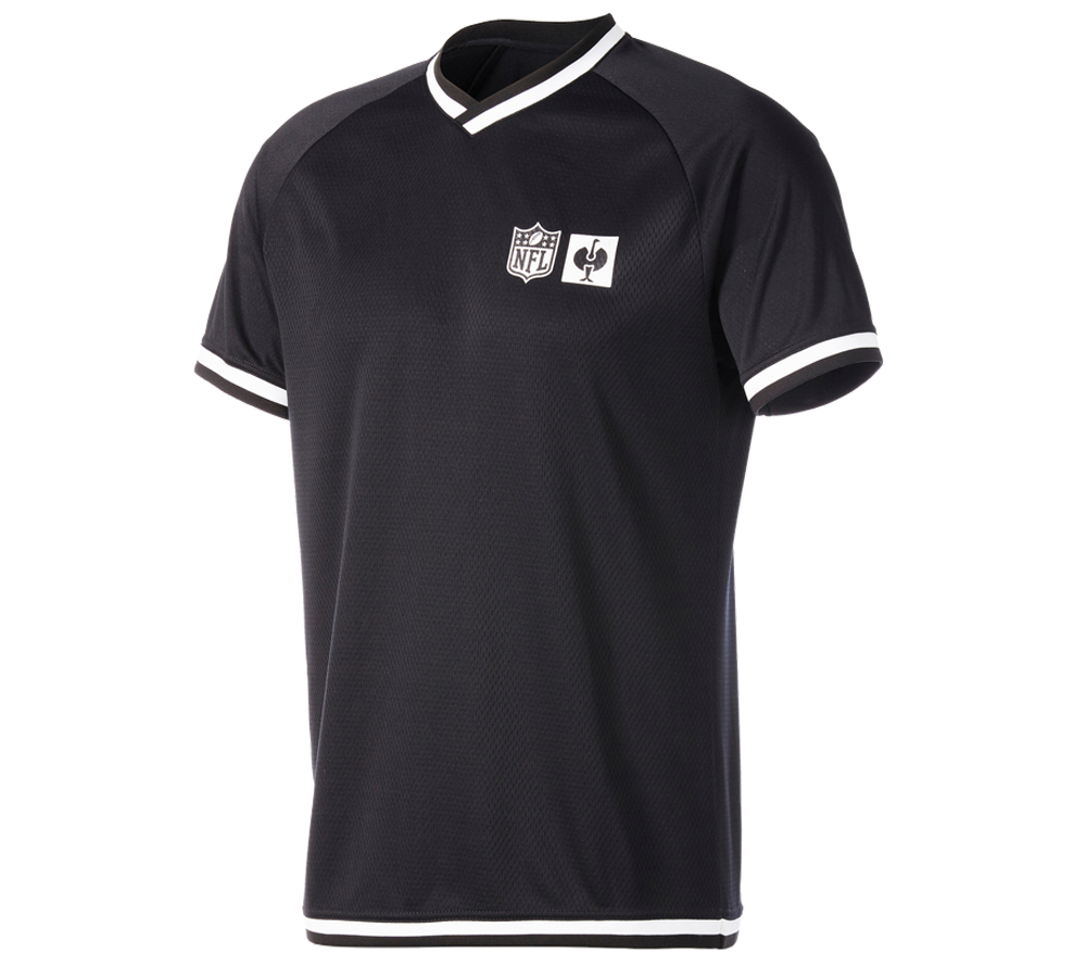Spolupráce: NFL t-shirt + černá/bílá
