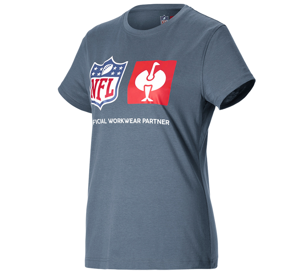 Oděvy: NFL T-Shirt cotton, ladies + oxidově modrá