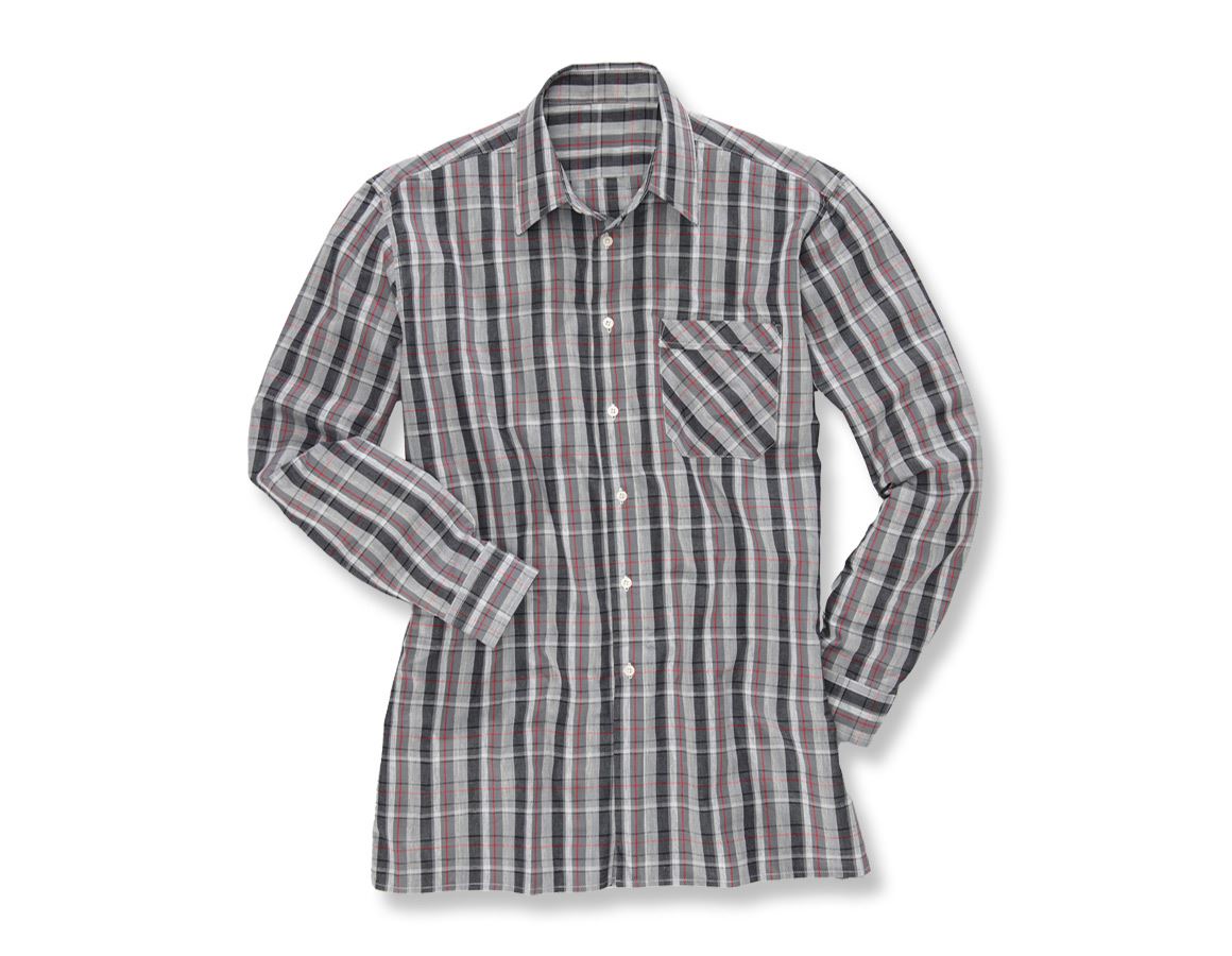 Trička, svetry & košile: Košile s dlouhým rukávem Bremen + šedá