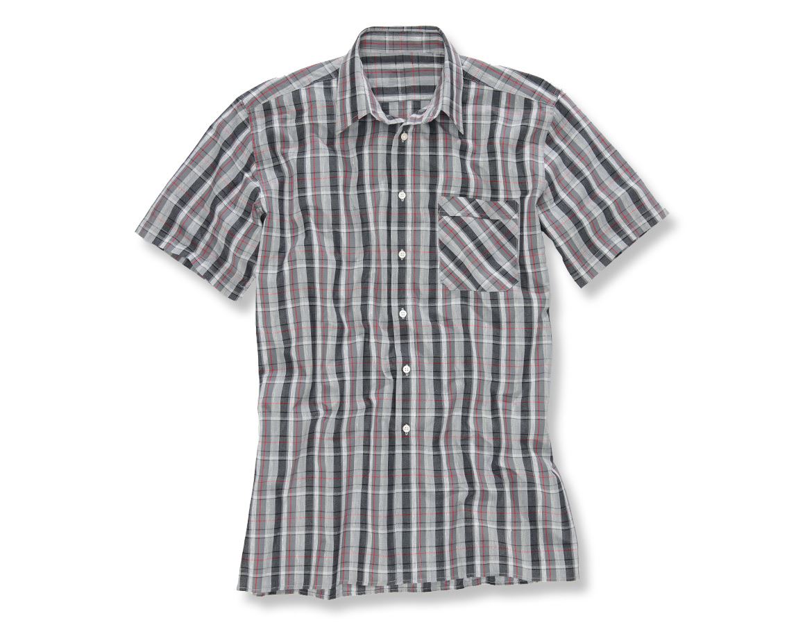Trička, svetry & košile: Košile s krátkým rukávem Rom + šedá