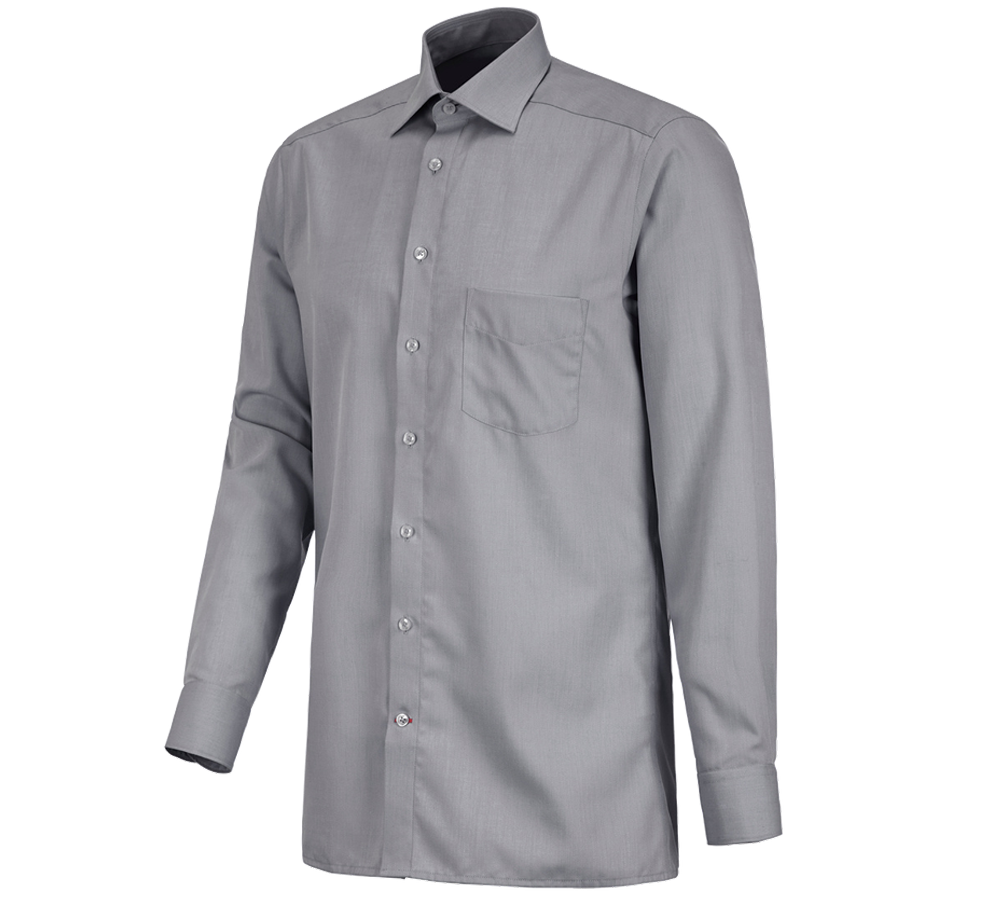 Témata: Business košile e.s.comfort, s dlouhým rukávem + šedá melanž
