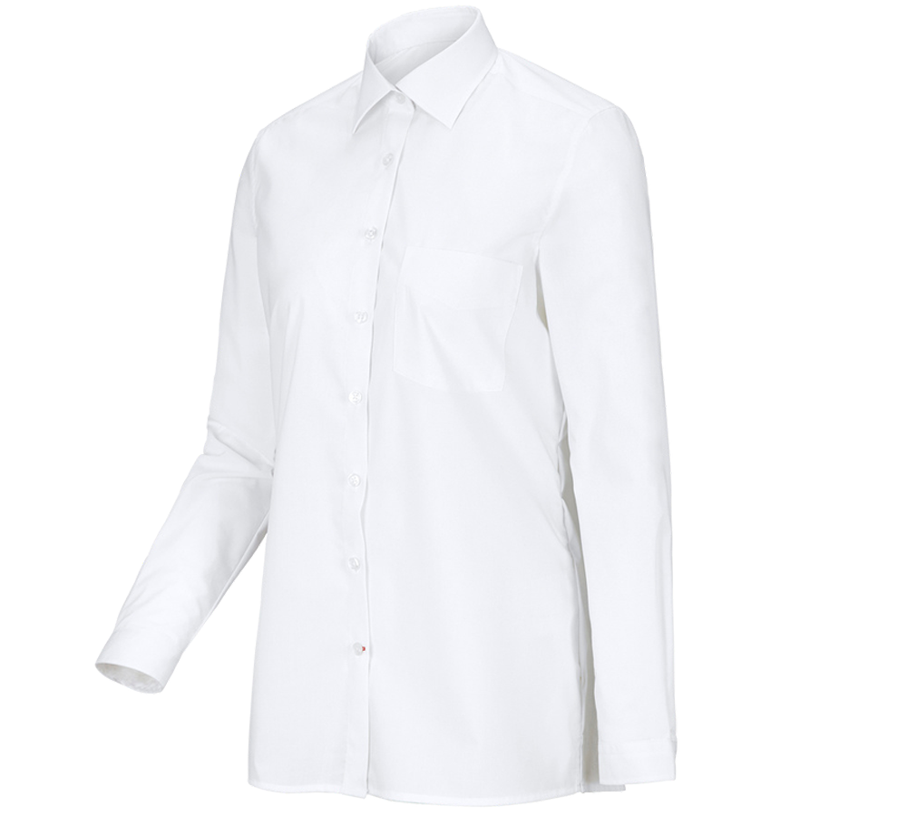 Trička | Svetry | Košile: e.s. Servisní halena s dlouhým rukávem + bílá