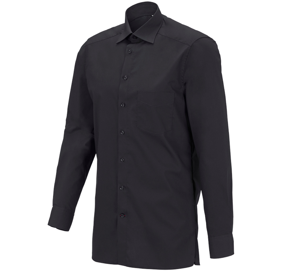 Trička, svetry & košile: e.s. Servisní košile s dlouhým rukávem + černá