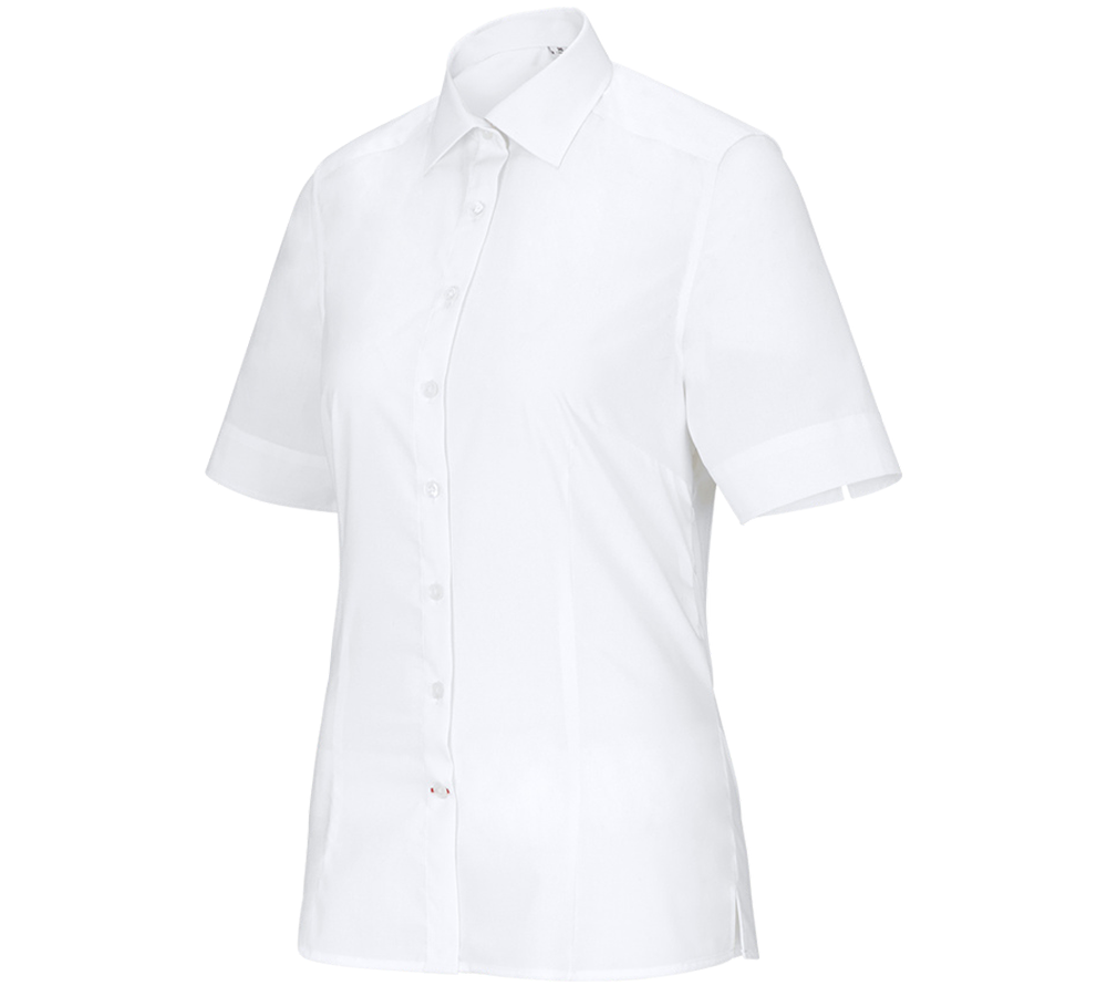 Trička | Svetry | Košile: Halena pro podnikání e.s.comfort,s krátkým rukávem + bílá