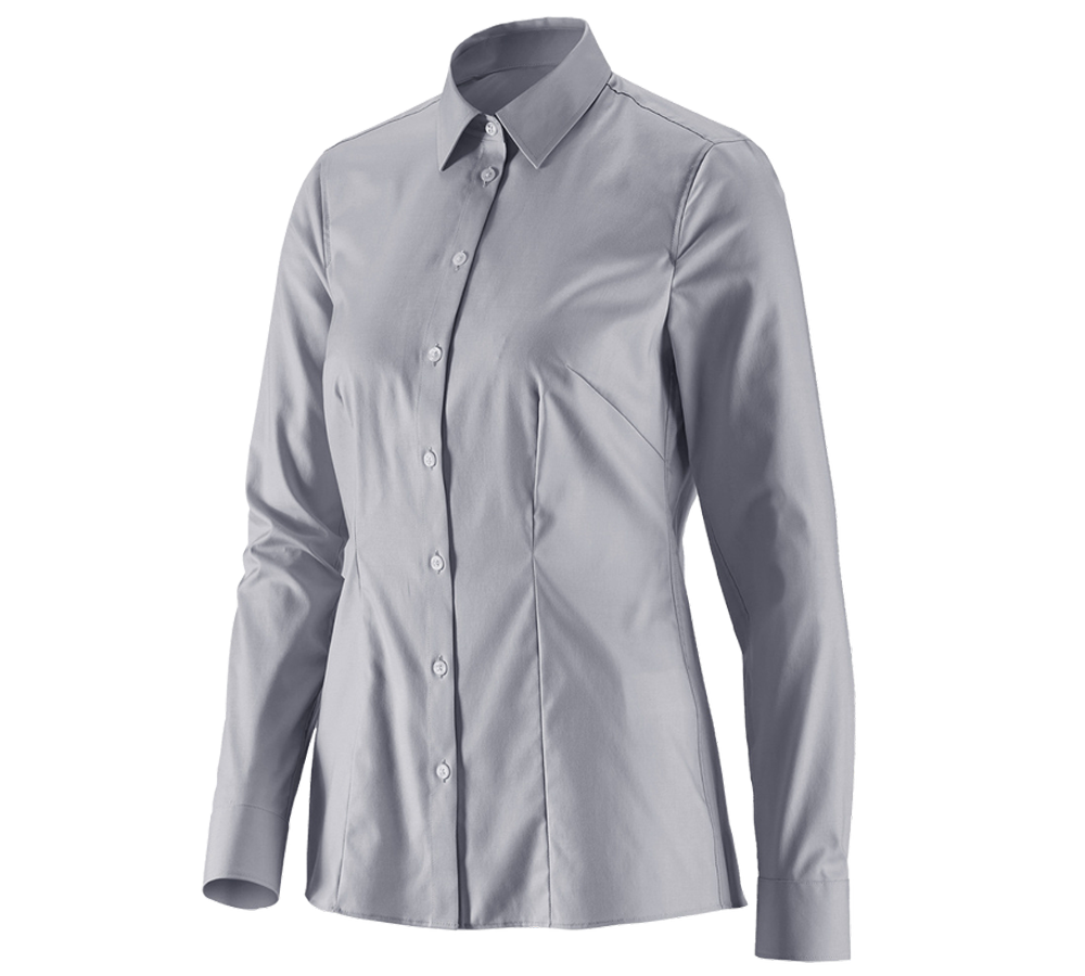 Trička | Svetry | Košile: e.s. Halena pro podnikání cotton str. regular fit + mlhavě šedá