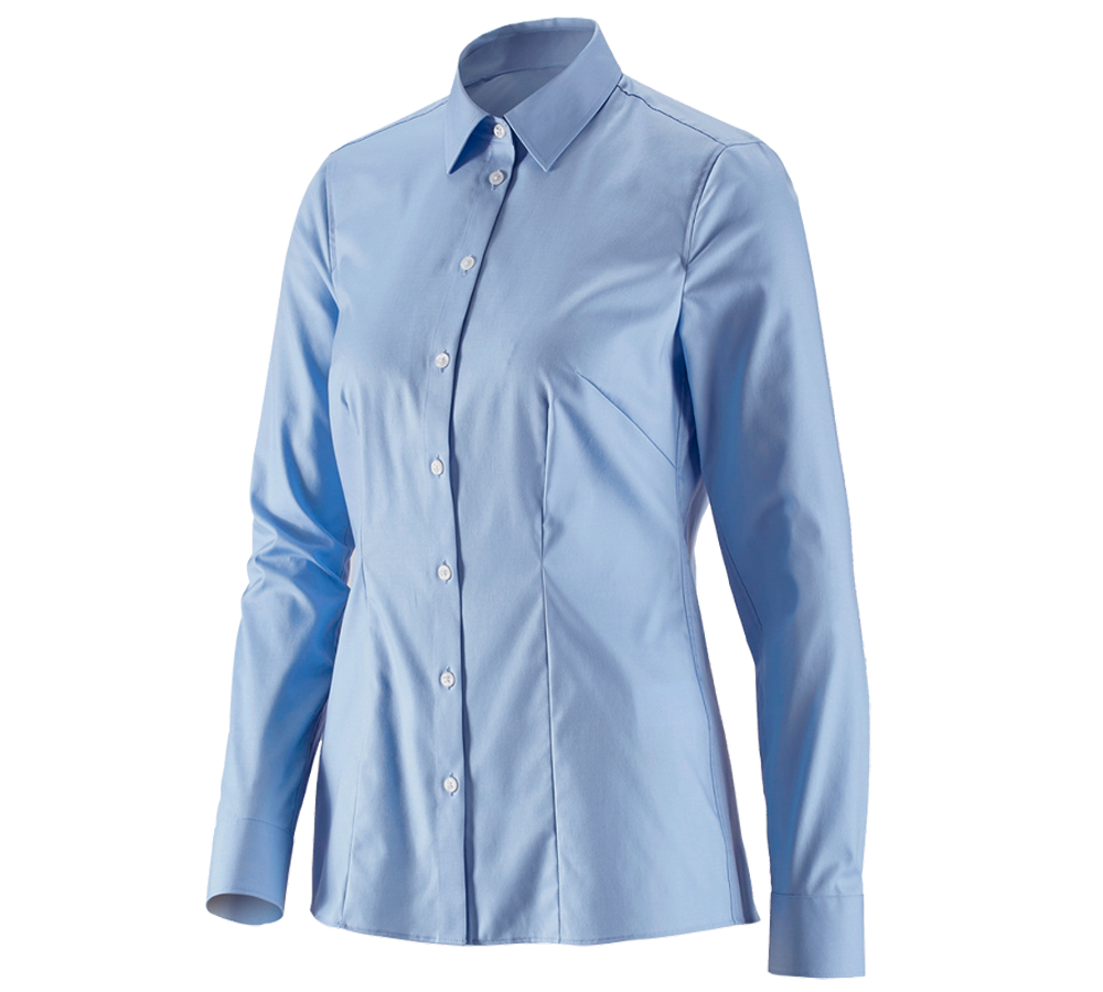 Trička | Svetry | Košile: e.s. Halena pro podnikání cotton str. regular fit + mrazivě modrá
