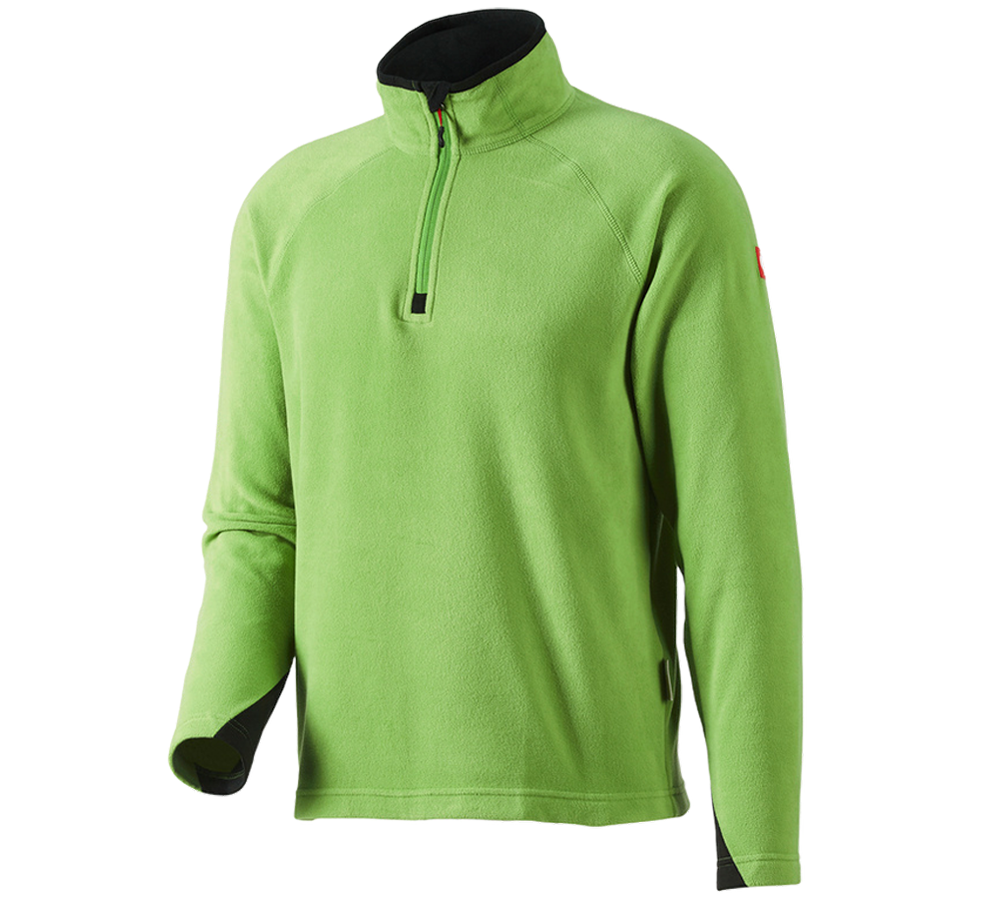Trička, svetry & košile: Troyer z microfleecu dryplexx® micro + mořská zelená