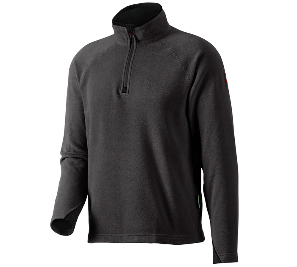 Trička, svetry & košile: Troyer z microfleecu dryplexx® micro + černá
