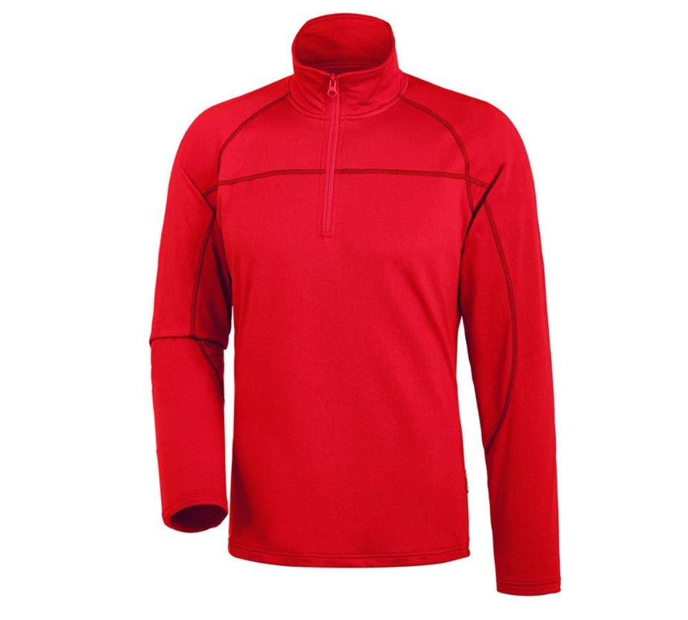Trička, svetry & košile: e.s. Troyer clima-pro + ohnivě červená