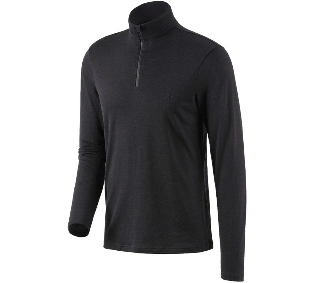 Trička, svetry & košile: Troyer Merino e.s.trail + černá