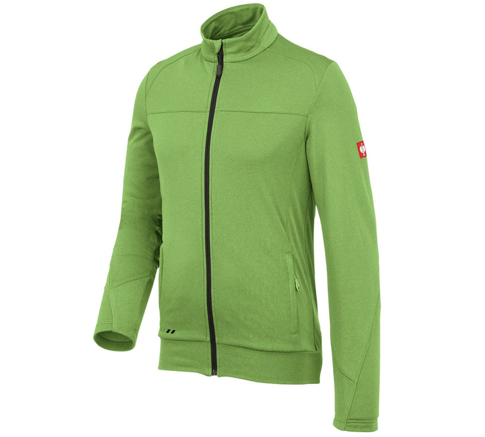 Truhlář / Stolař: FIBERTWIN® clima-pro bunda e.s.motion 2020 + mořská zelená/kaštan