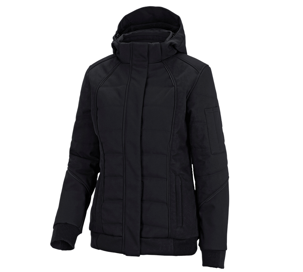 Chlad: Zimní softshellová bunda e.s.vision, dámské + černá
