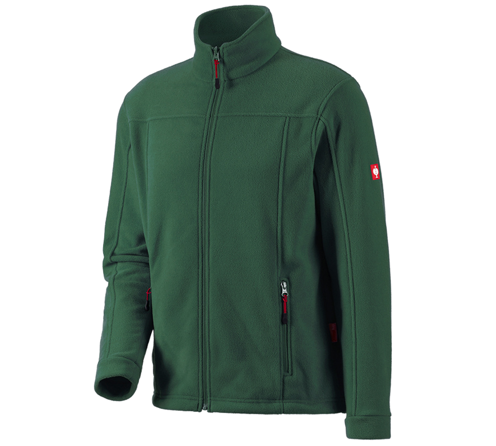 Pracovní bundy: Fleecová bunda e.s.classic + zelená