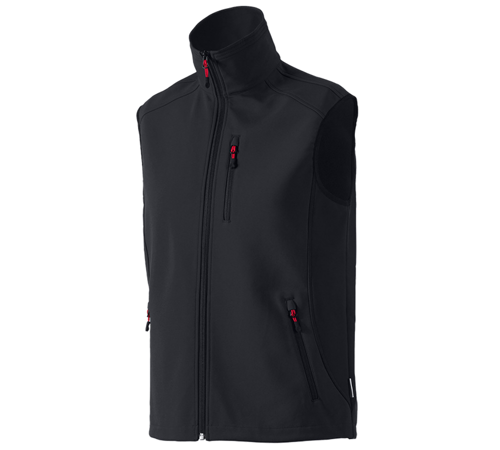 Truhlář / Stolař: Softshellová vesta dryplexx® softlight + černá