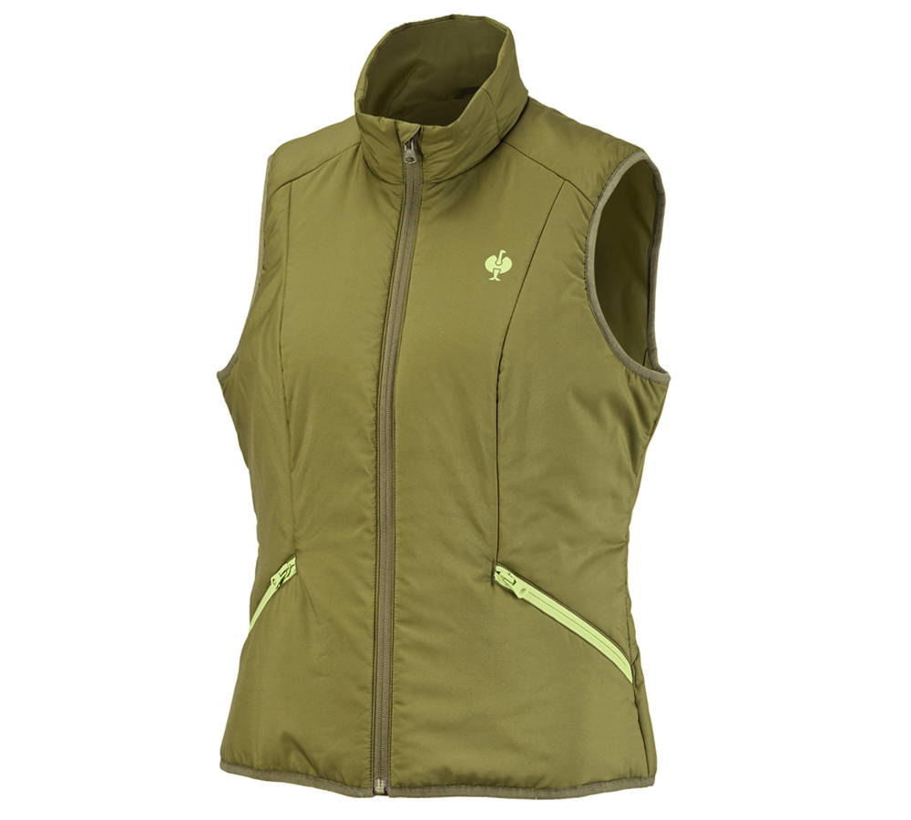Pracovní vesty: Vesta e.s.trail, dámská + jalovcová zelená/citronově zelená