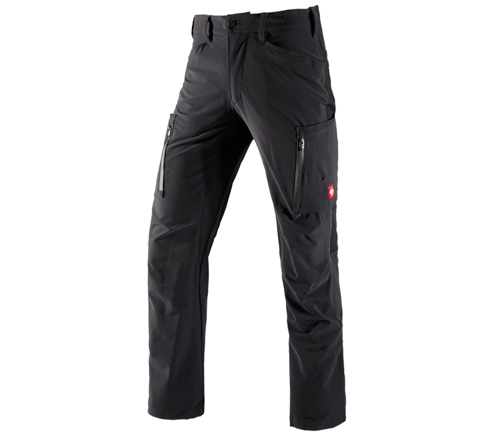 Pracovní kalhoty: Cargo kalhoty e.s.vision stretch, pánské + černá