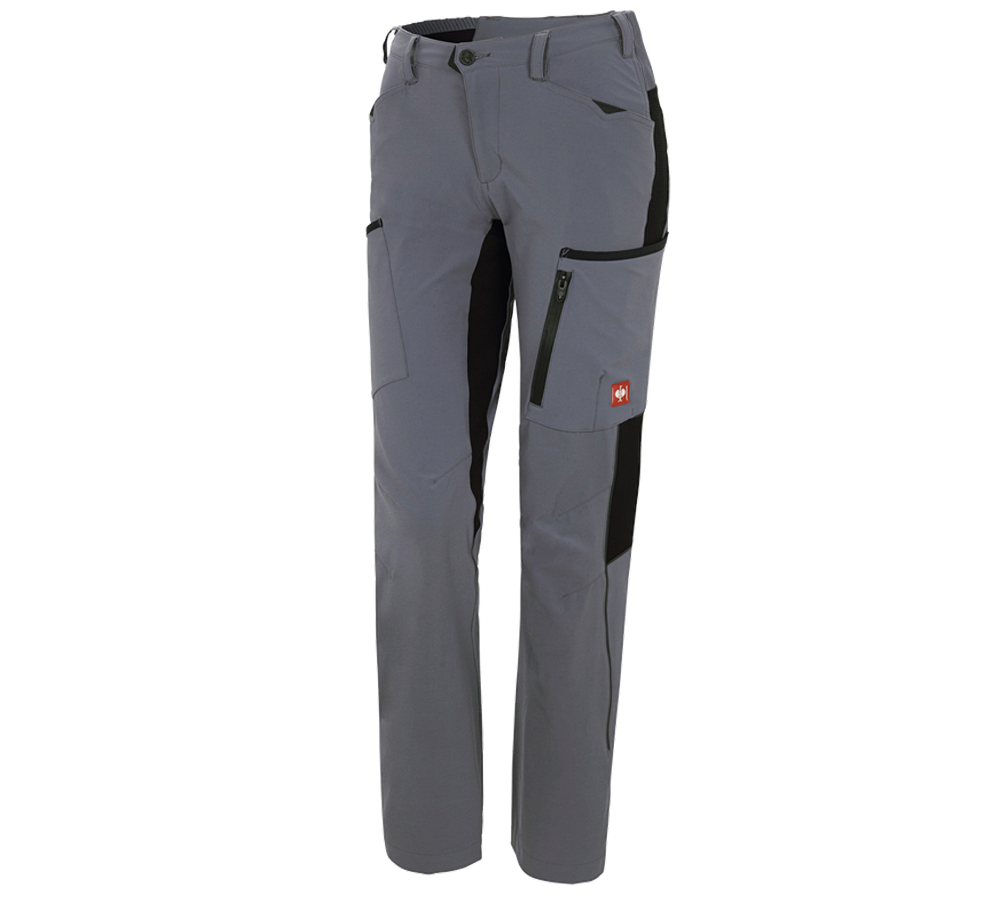 Pracovní kalhoty: Cargo kalhoty e.s.vision stretch, dámské + šedá/černá