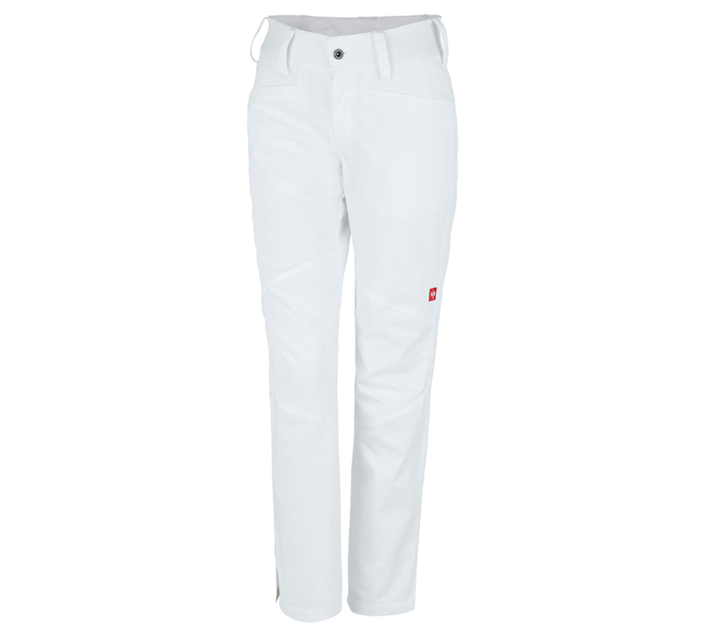 Pracovní kalhoty: e.s. Pracovní kalhoty base, dámské + bílá