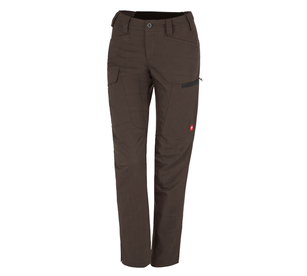 Pracovní kalhoty: e.s. Pracovní kalhoty pocket, dámské + kaštan