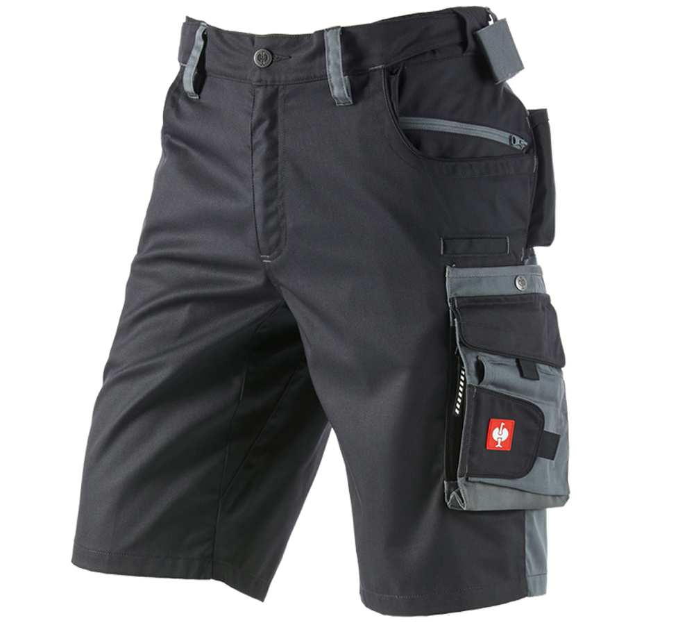 Pracovní kalhoty: Šortky e.s.motion + grafit/cement