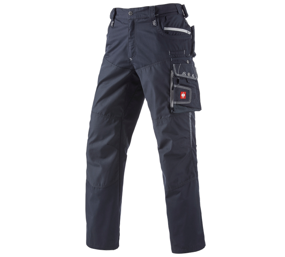 Pracovní kalhoty: Kalhoty do pasu e.s.motion léto + safír/cement
