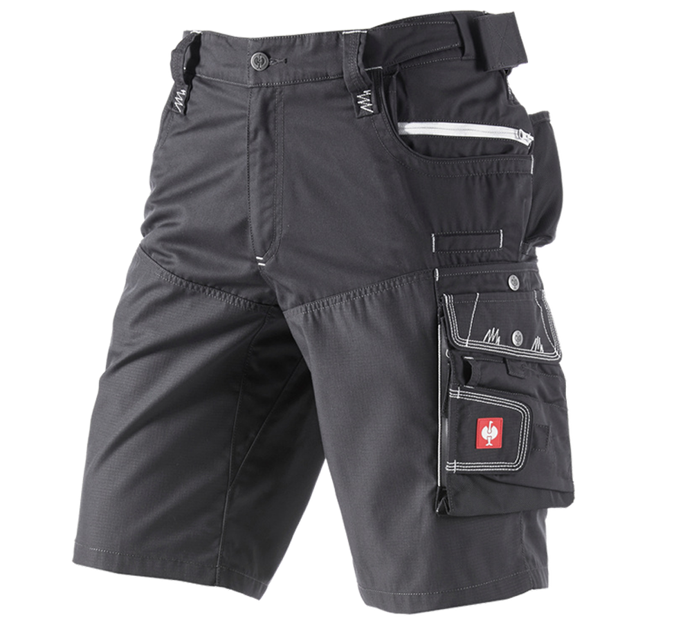 Pracovní kalhoty: Šortky e.s.motion léto + teer/grafit/cement