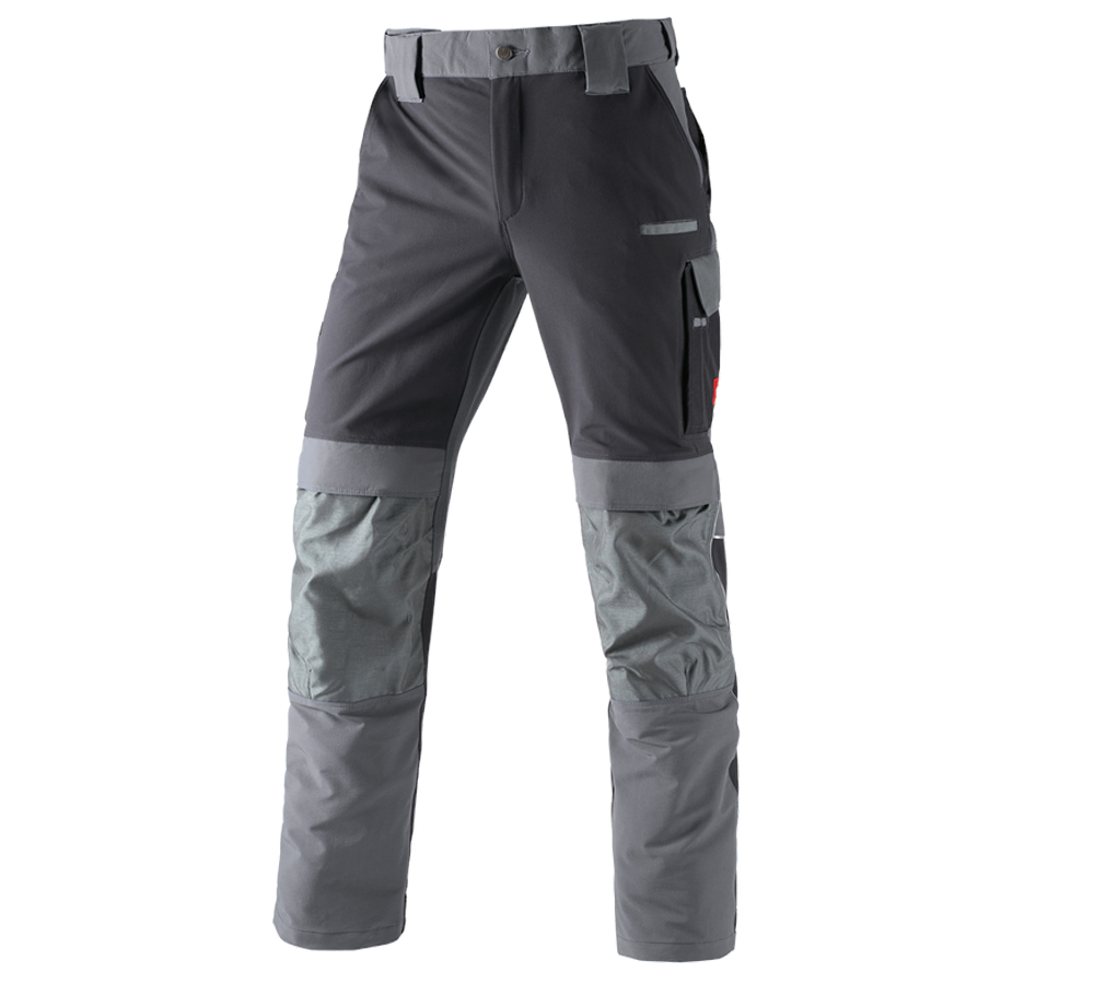 Pracovní kalhoty: Funkční kalhoty e.s.dynashield + cement/grafit