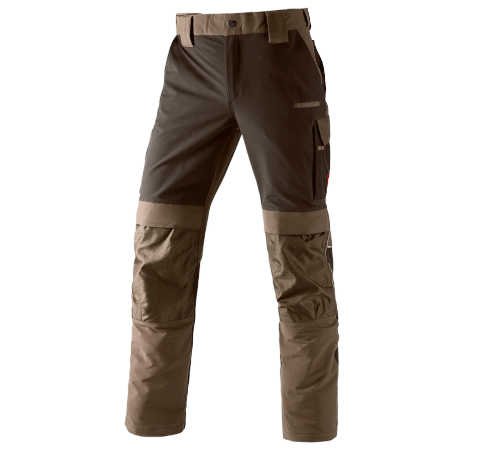 Pracovní kalhoty: Funkční kalhoty e.s.dynashield + lískový oříšek/kaštan