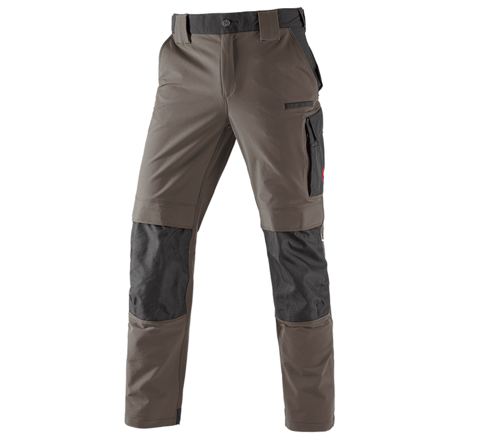 Pracovní kalhoty: Funkční kalhoty e.s.dynashield + kámen/černá