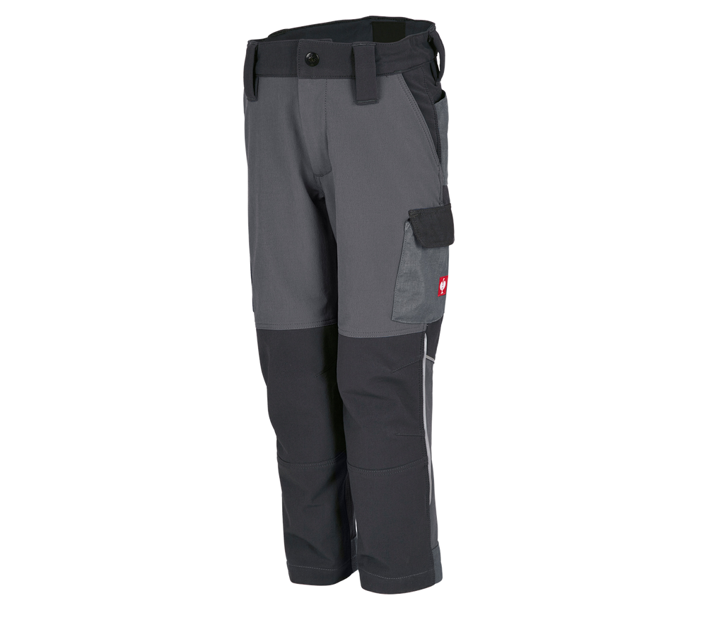 Kalhoty: Funkční cargo kalhoty e.s.dynashield, dětské + cement/grafit