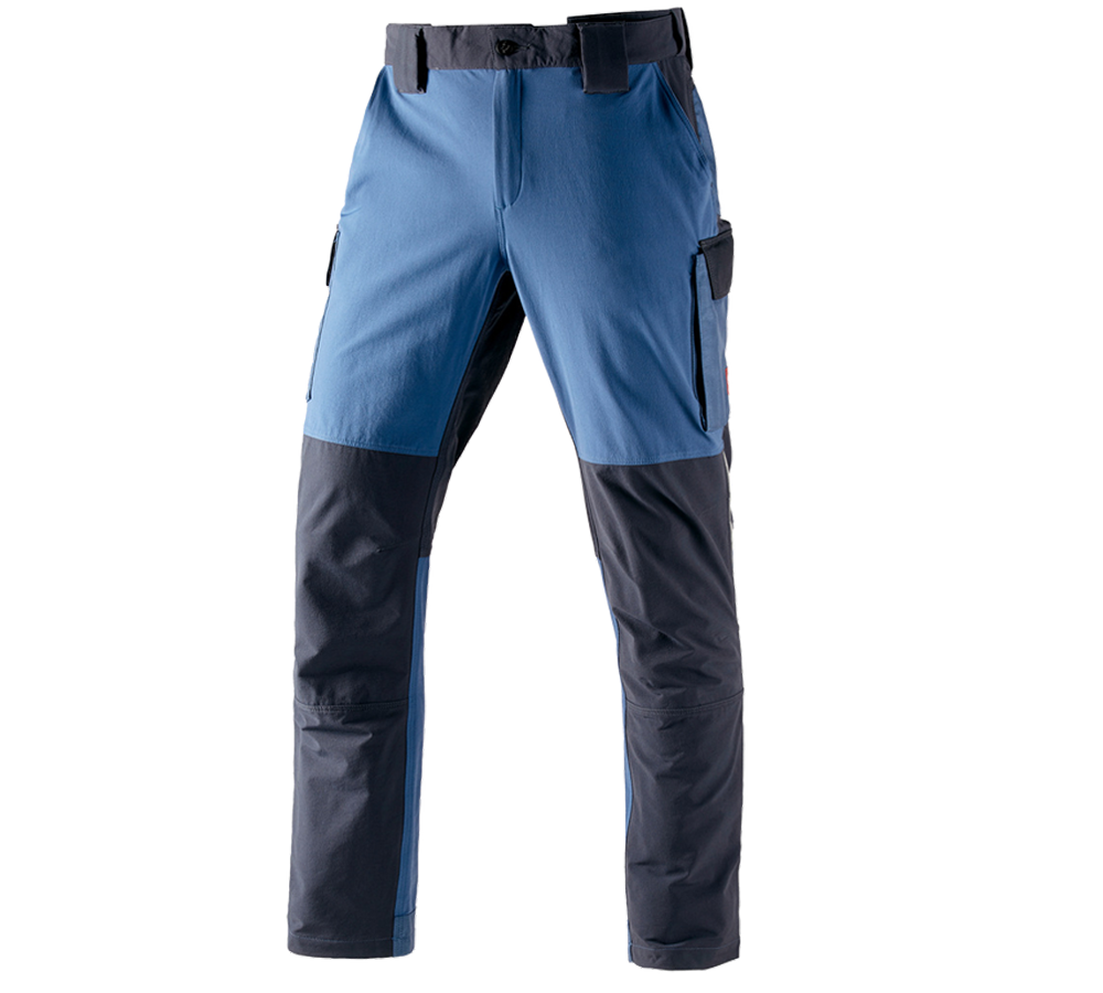 Truhlář / Stolař: Funkční cargo kalhoty e.s.dynashield + kobalt/pacifik