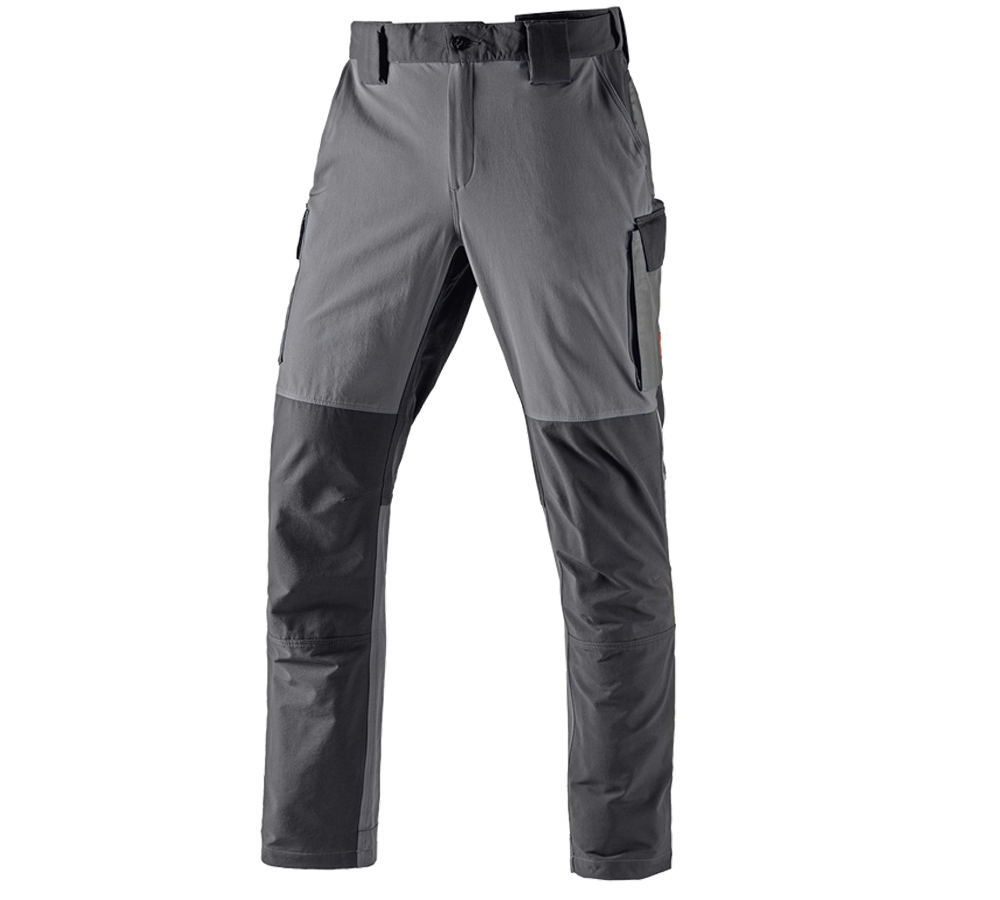 Pracovní kalhoty: Funkční cargo kalhoty e.s.dynashield + cement/grafit