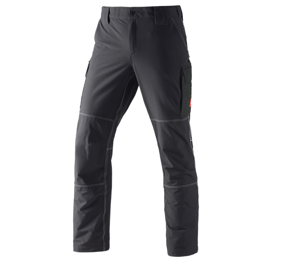 Pracovní kalhoty: Funkční cargo kalhoty e.s.dynashield + černá