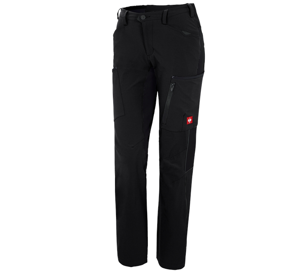 Pracovní kalhoty: Zimní cargo kalhoty e.s.vision stretch, dámské + černá