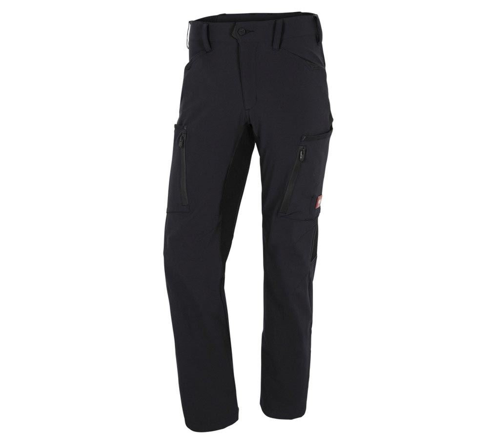 Pracovní kalhoty: Zimní cargo kalhoty e.s.vision stretch, pánské + černá
