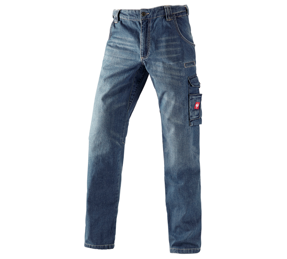 Pracovní kalhoty: e.s. Pracovní džíny + stonewashed