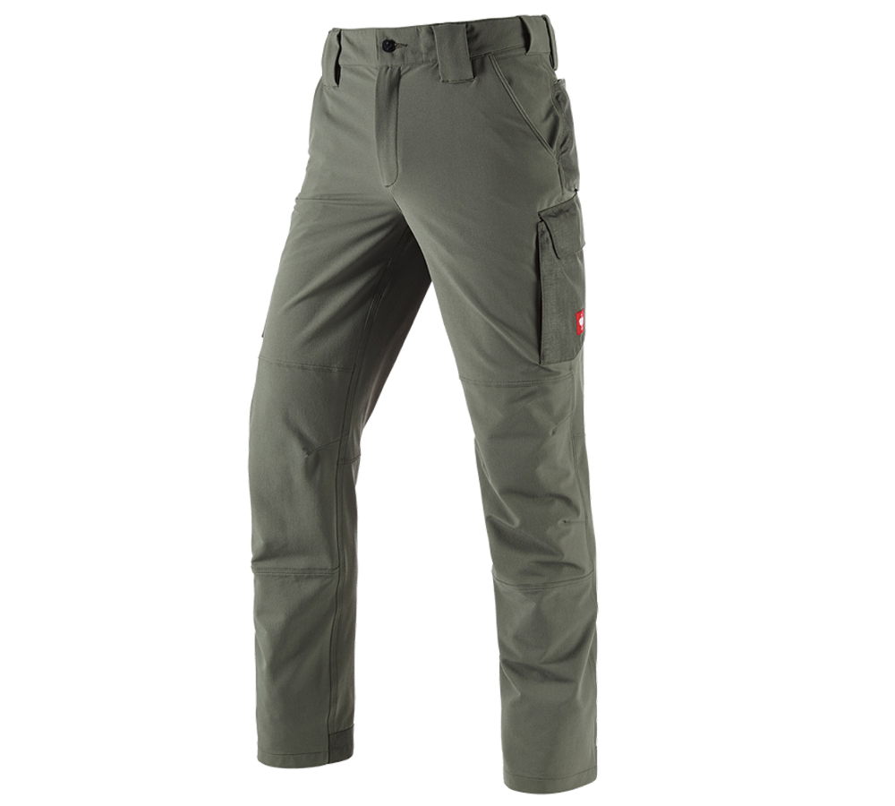Pracovní kalhoty: Funkční cargo kalhoty e.s.dynashield solid + tymián