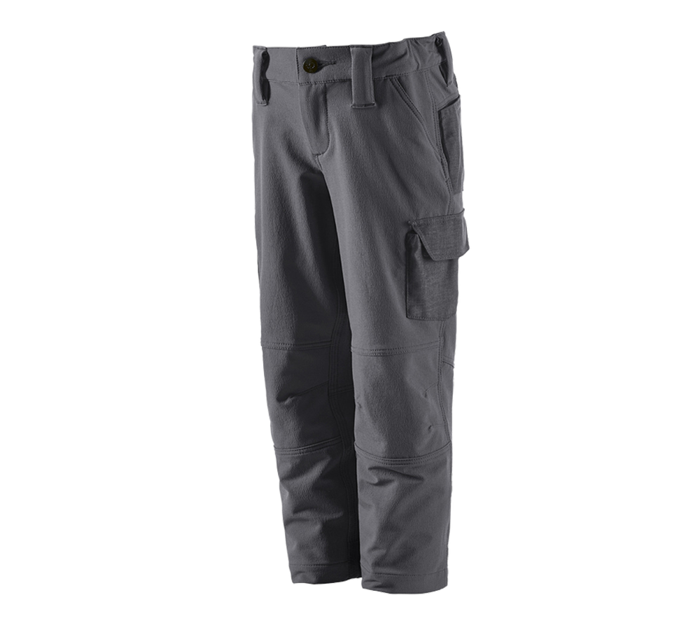 Kalhoty: Funkční cargo kalhoty e.s.dynashield solid, dětská + antracit