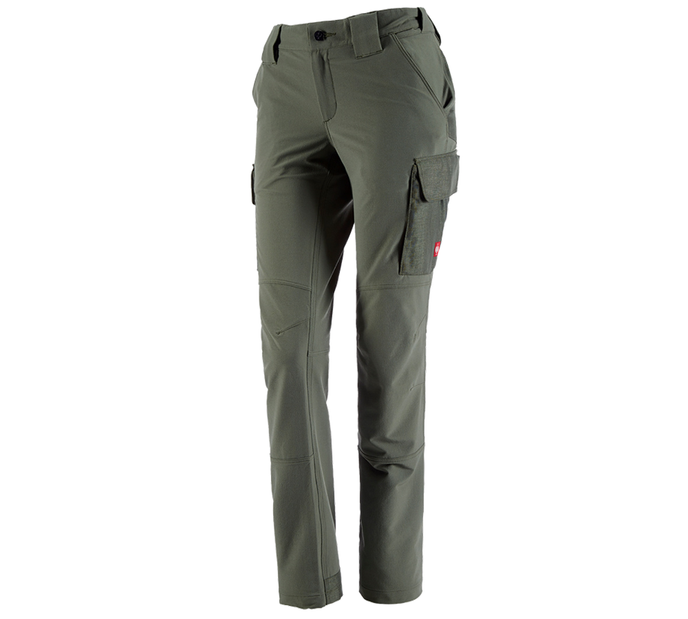 Pracovní kalhoty: Funkční cargo kalhoty e.s.dynashield solid, dámské + tymián