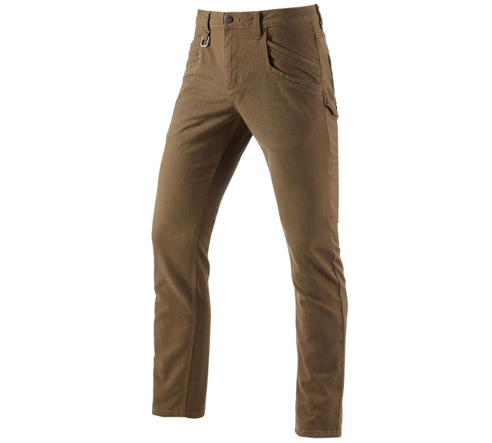 Pracovní kalhoty: Kalhoty s více kapsami e.s.vintage + sépiová