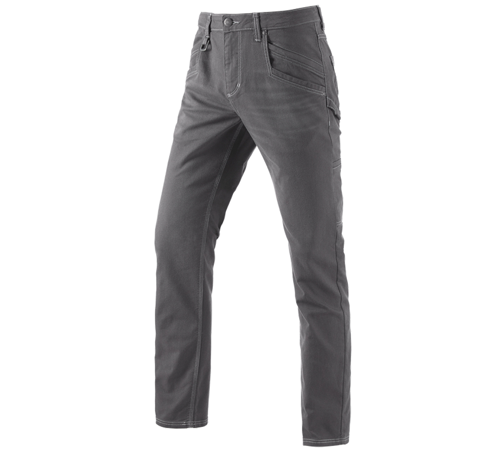 Pracovní kalhoty: Kalhoty s více kapsami e.s.vintage + cínová