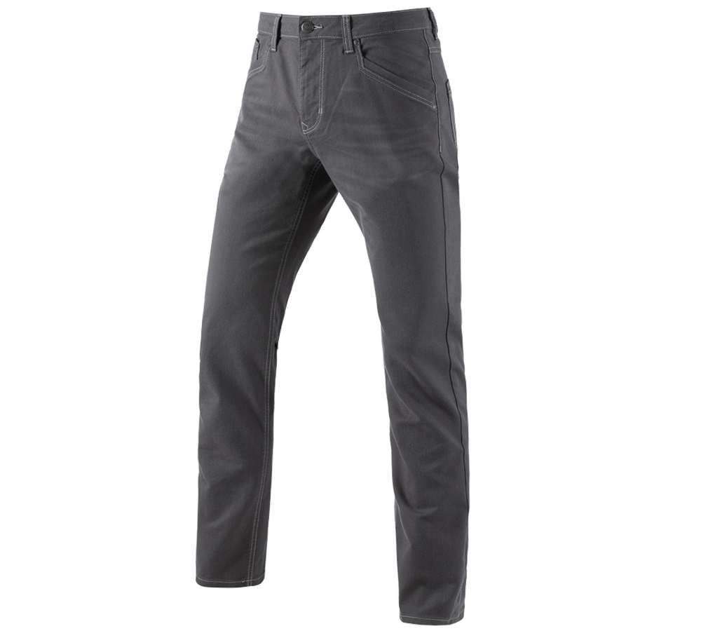 Pracovní kalhoty: Kalhoty s 5 kapsami e.s.vintage + cínová