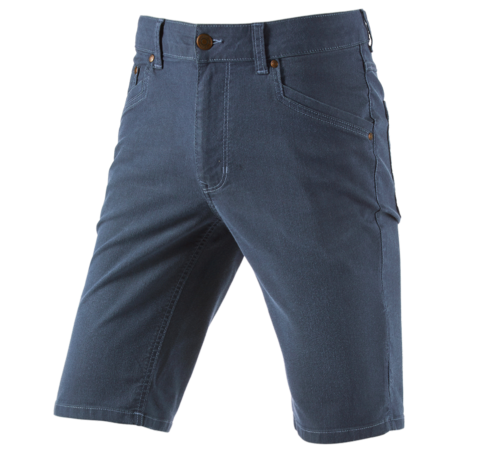 Pracovní kalhoty: Šortky s 5 kapsami e.s.vintage + ledově modrá