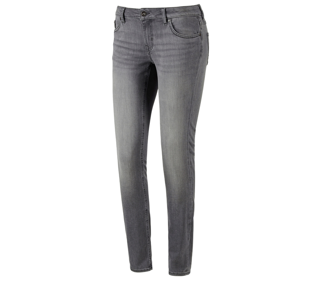 Pracovní kalhoty: e.s. Džíny s 5 kapsami, dámské + graphitewashed