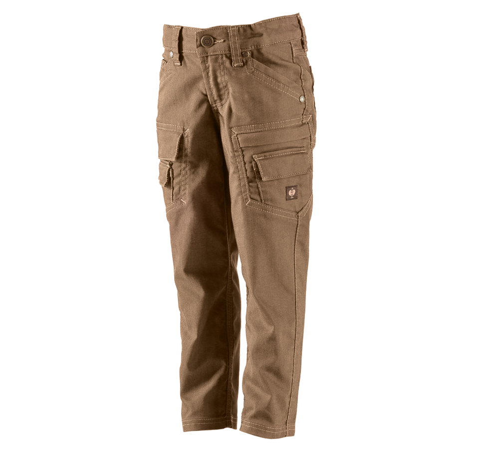 Kalhoty: Cargo kalhoty e.s.vintage, dětské + sépiová