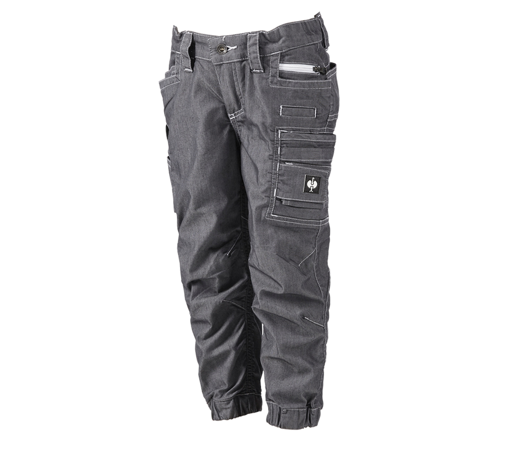 Kalhoty: Cargo kalhoty  e.s.motion ten léto, dětská + oxidově černá