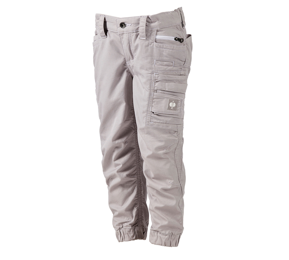 Kalhoty: Cargo kalhoty  e.s.motion ten léto, dětská + opálově šedá