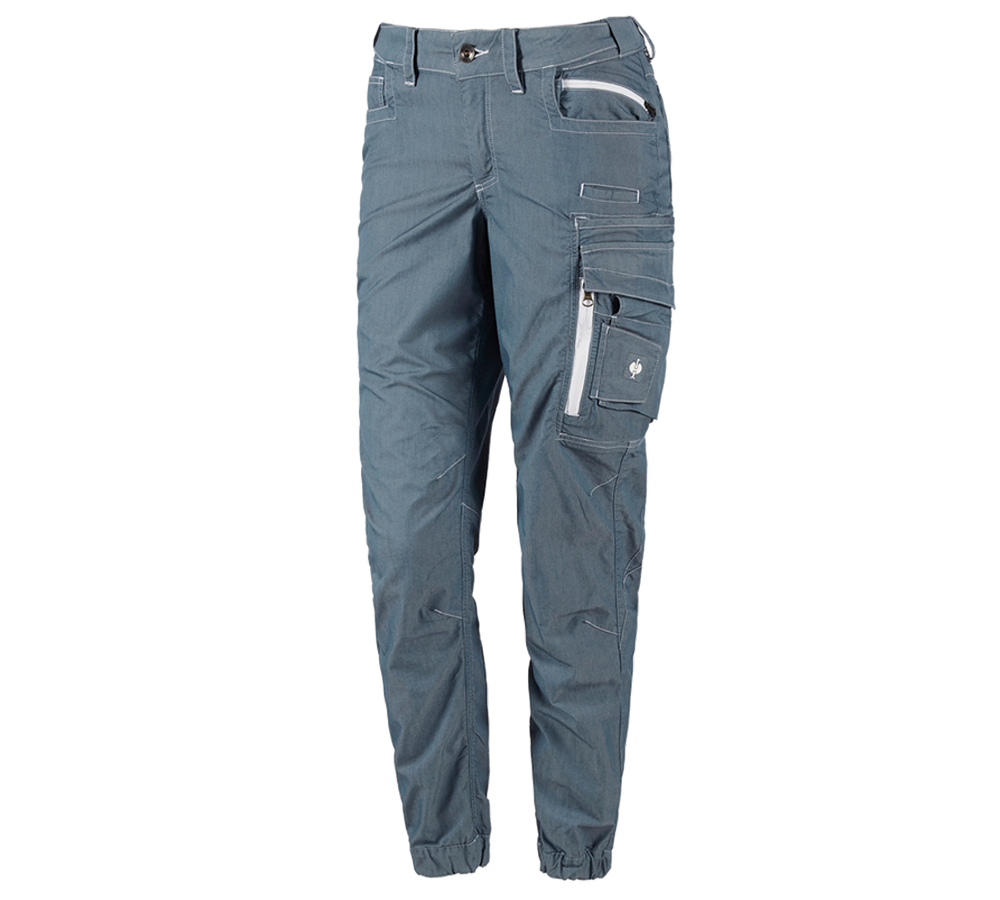 Pracovní kalhoty: Cargo kalhoty  e.s.motin ten léto,dámská + kouřově modrá