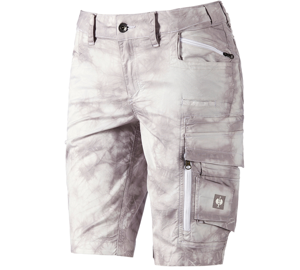 Pracovní kalhoty: Šortky cargo e.s.motion ten léto,dámská + opálově šedá vintage